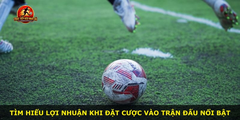 Tìm hiểu lợi nhuận khi đặt cược vào trận đấu nổi bật