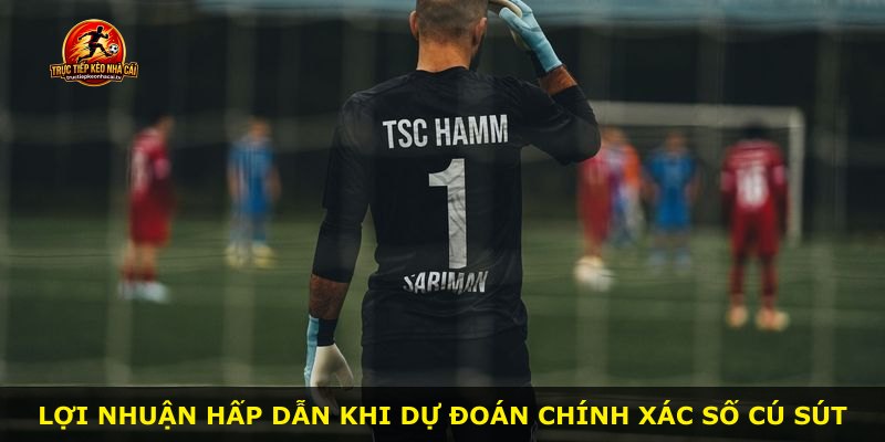 Lợi nhuận hấp dẫn khi dự đoán chính xác số cú sút