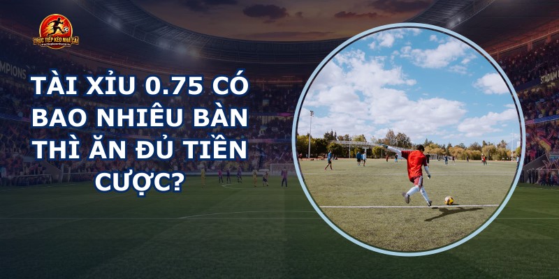 Tài Xỉu 0.75