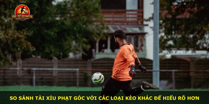 So sánh tài xỉu phạt góc với các loại kèo khác để hiểu rõ hơn