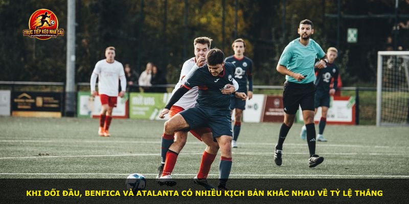 Khi đối đầu, Benfica và Atalanta có nhiều kịch bản khác nhau về tỷ lệ thắng