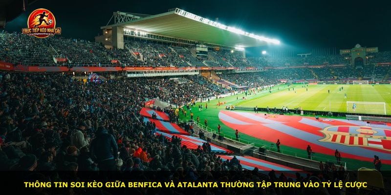 Thông tin soi kèo giữa Benfica và Atalanta thường tập trung vào tỷ lệ cược